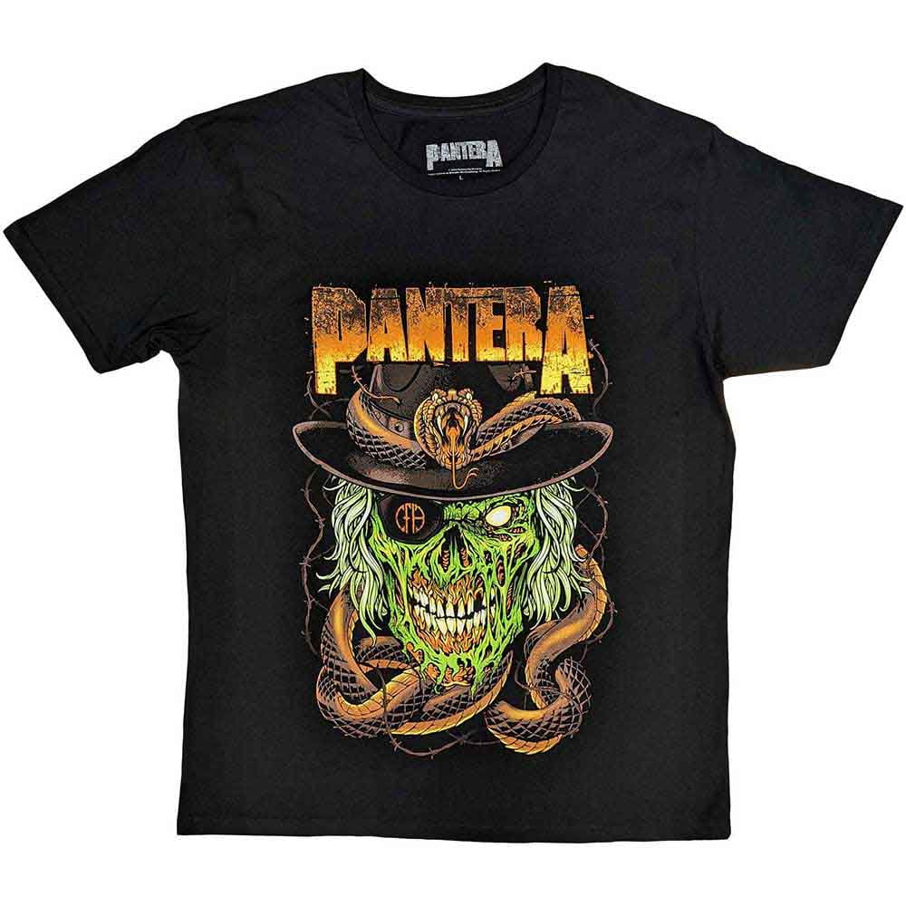 Pantera Unisex T-Shirt: Snake & Skull (X-Large) - Walmart.com