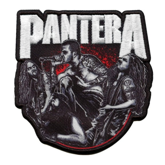 Pantera Vulgar Members Patch Arlington Rock Band Sublimated Embroidery Iron On