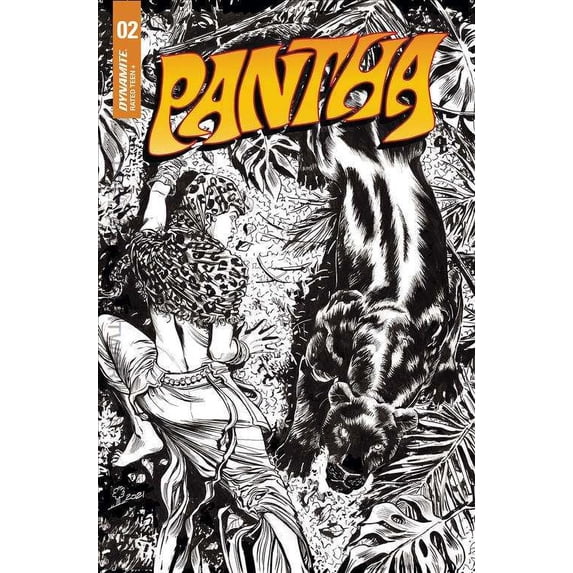 Pantha (2nd Series) #2F VF ; Dynamite Comic Book