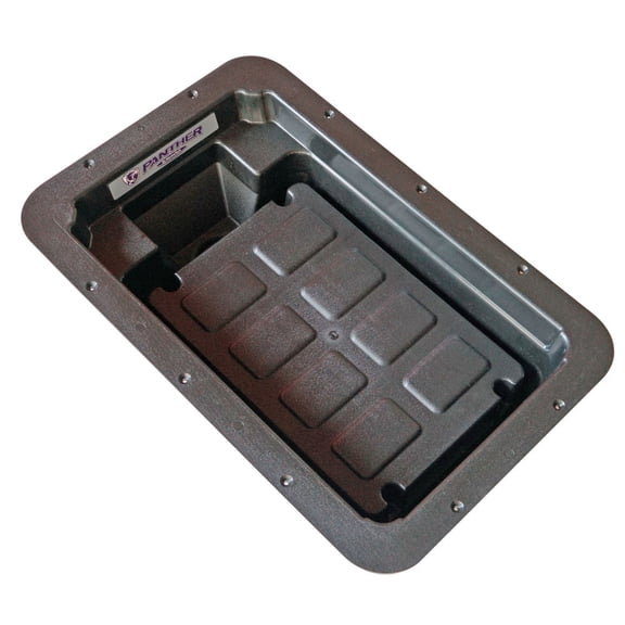 Panther 55-9800 Recessed Trolling Motor Foot-Control Tray with Insert