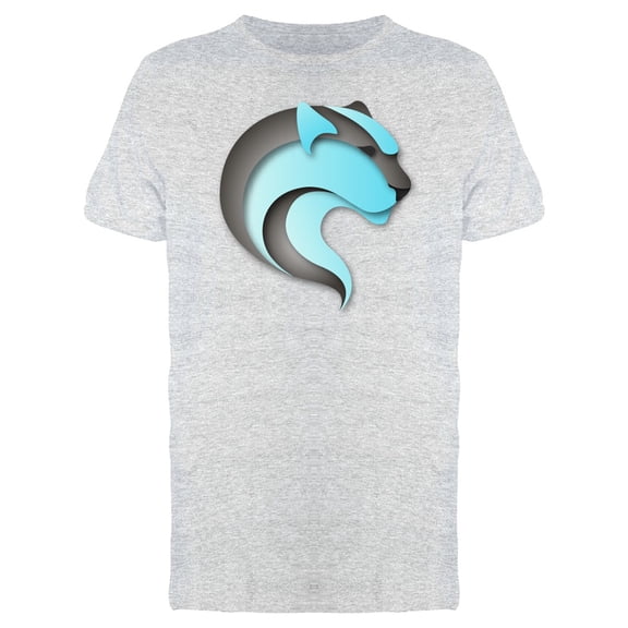 Panther Bicolor Logo T-Shirt Men -Image by Shutterstock, Male Medium