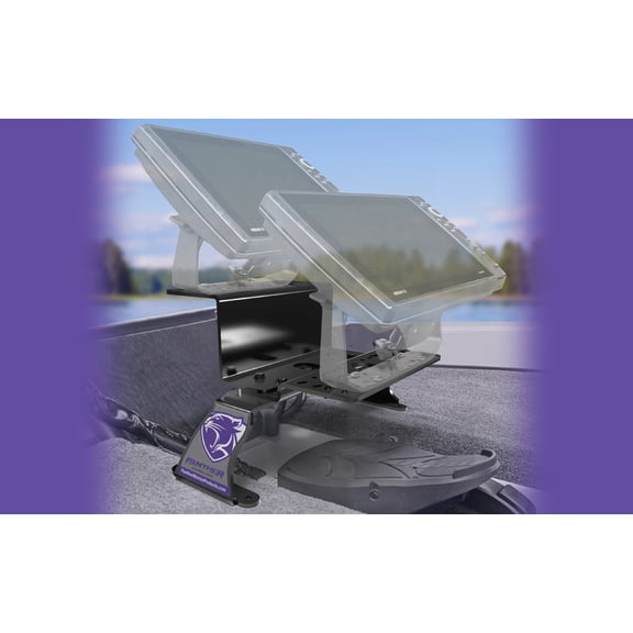Panther Dual Electronics Deck Mount Bracket And Base