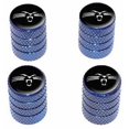 thumbnail image 1 of Panther Face Tire Rim Wheel Aluminum Valve Stem Caps, Multiple Colors, 1 of 1