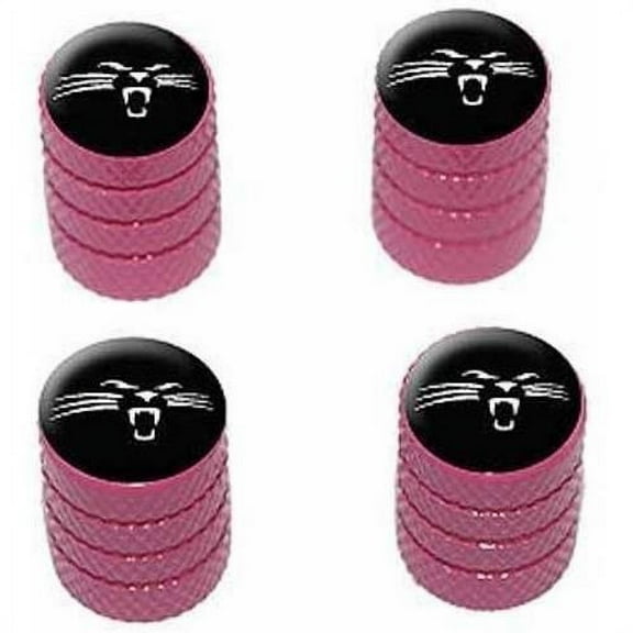 Panther Face Tire Rim Wheel Aluminum Valve Stem Caps, Multiple Colors