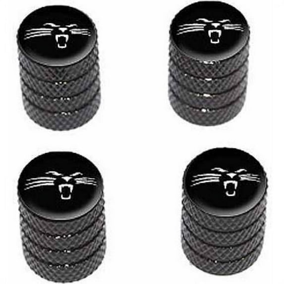 Panther Face Tire Rim Wheel Aluminum Valve Stem Caps, Multiple Colors