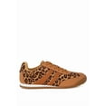 thumbnail image 1 of London Rag Panther Leopard Print Microfiber Womens Sneakers, 1 of 9