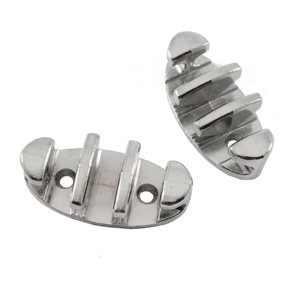 Panther Marine Rope Cleat 3" Zinc Plated-2 Per Pack