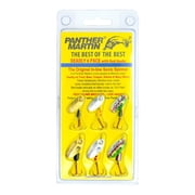 Panther Martin Best of the Best Spinner Fishing Lures, Assorted Sizes, 6 Pack