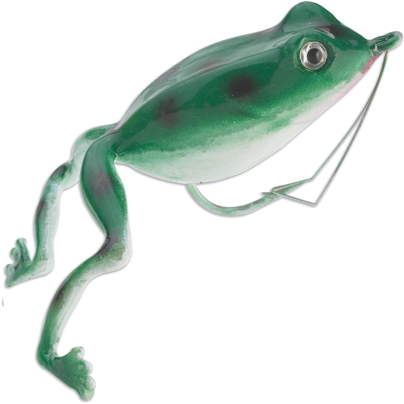 Martin Frog Panther Martin FROG_3_GW Superior Frog Fishing Lure - Green White - 3 ...