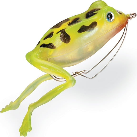 Panther Martin FROGH_3_CH Holographic Superior Frog Fishing Bass Lure - Holographic Chartreuse - 3 (3/8 Oz)