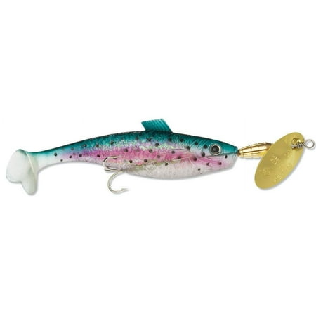 Panther Martin Vivif-Style Spinner Minnow, Size (3/8oz.), 3", Rainbow Trout Gold