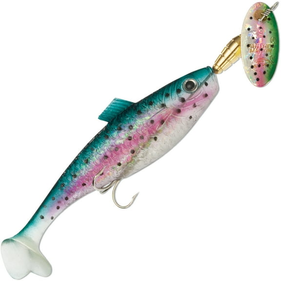 Panther Martin MNH_0_RTH Vivif Style Spinner Minnows Fishing Spinner Lure - Rainbow Trout Holographic - 0 (1/8 oz)