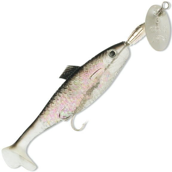 Panther Martin MNH_0_SSS Vivif Style Spinner Minnows Fishing Spinner Lure - Silver/Holo SuperSilver - 0 (1/8 oz)