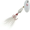 thumbnail image 1 of Panther Martin PMABWF_2_S Nature Series Dressed Teardrop Spinners Fishing Lure - Albino Red Hook - 2 (1/16 oz), 1 of 6