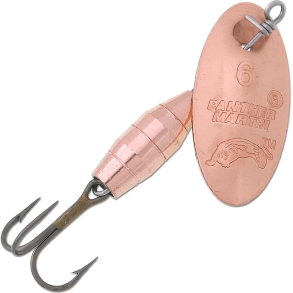 Panther Martin PMCBBB_4_CPR Deluxe Barrel Body Spinners Fishing Lure - Copper - 4 (1/8 oz)