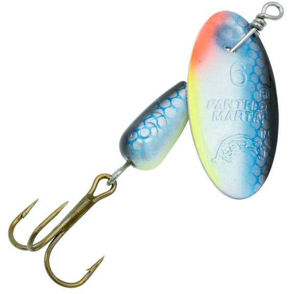 Panther Martin PMFS_4_BLUE Nature Series Teardrop Spinners Fishing Lure - Blue - 4 (1/8 oz.)