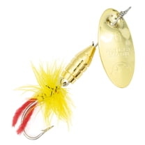 Panther Martin PMFSH_2_GY Single Hook Dressed Teardrop Spinners Fishing Lure - Gold Yellow - 2 (1/16 oz.)