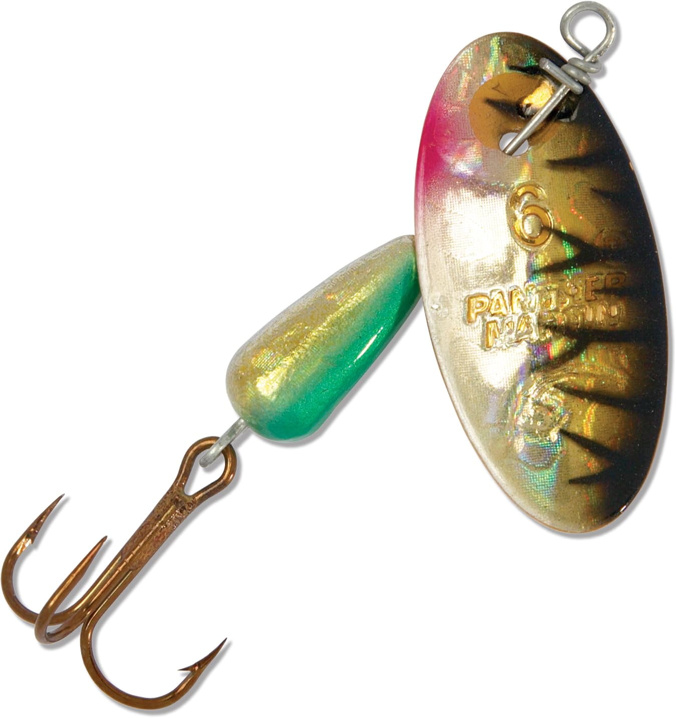 Panther Martin PMH_2_RTH Classic Holographic Spinners Fishing Lure -  Rainbow Trout Holographic - 2 (1/16 oz) 