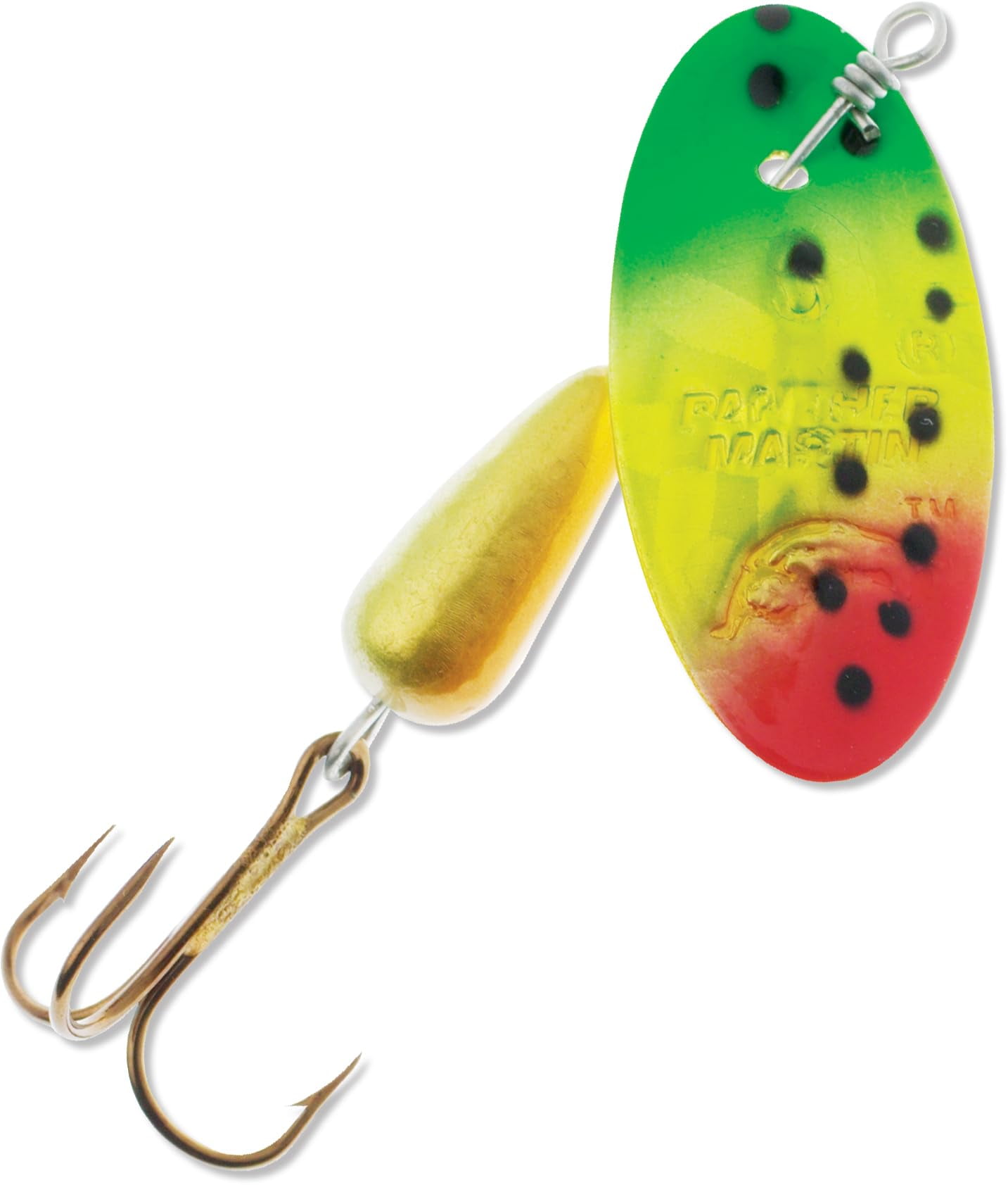 Panther Martin PMH_2_FTH Classic Holographic Spinners Fishing Lure - Fire  Tiger Holographic - 2 (1/16 oz) 