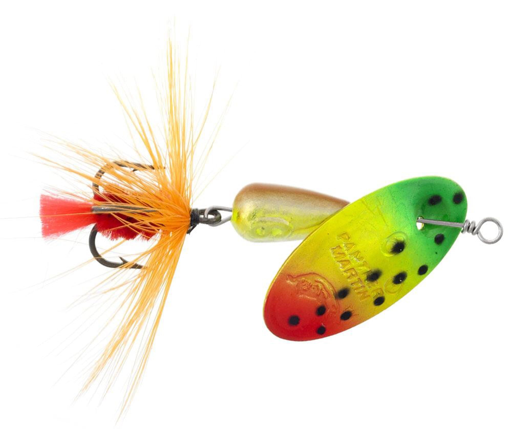 Panther Martin PMBRTD_4_ Nature Series Dressed Teardrop Spinners Fishing  Lure - Brown Trout - 4 (1/8 oz) 