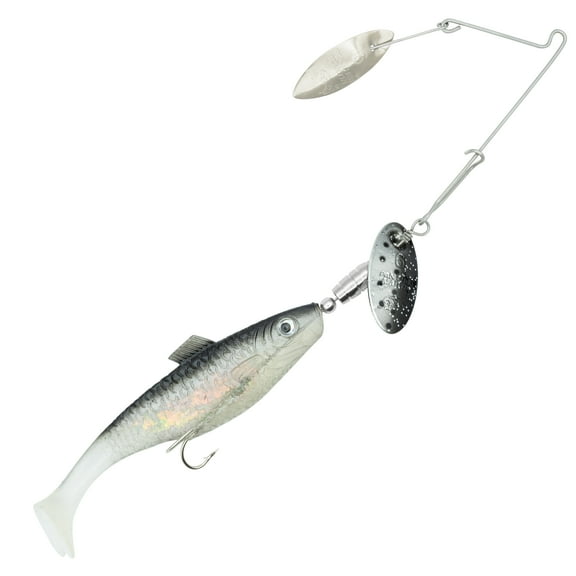 Panther Martin PMHL_3_BSS HiLo Spin Minnow Swimbaits & Rigs Fishing Lure - Black Silver Speckled - 3 (3/8 oz.)
