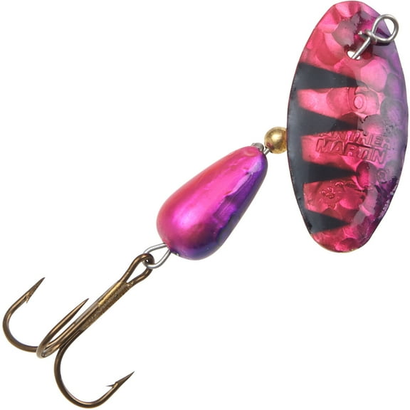 Panther Martin PMHMH_4_HCT Holy Hammered Spinner Fishing Lure - Coral Tiger - 4 (1/8 oz)