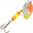 thumbnail image 1 of Panther Martin PMHMTTR_2_HCO Two-Tone Roe Hammered Fishing Lure - Hammered Chartreuse Orange - 2 (1/16 oz), 1 of 2