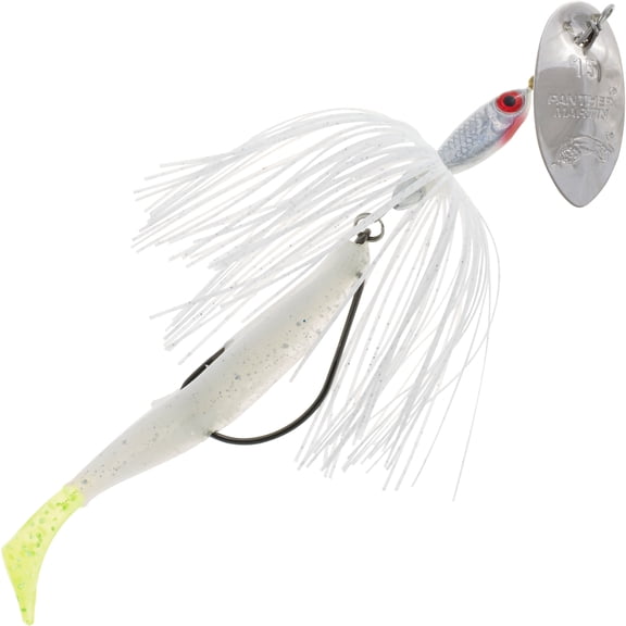 Panther Martin PMHR_9WR_S HulaRunner Saltwater & Freshwater Fishing Spinning Lure - Silver - 9WR (3/8 oz)