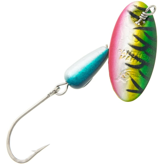 Panther Martin PMHSH_15_TGR Single Hooks Teardrop Spinners Fishing Lure - Tiger Green Holographic - 15 (1/2 oz)