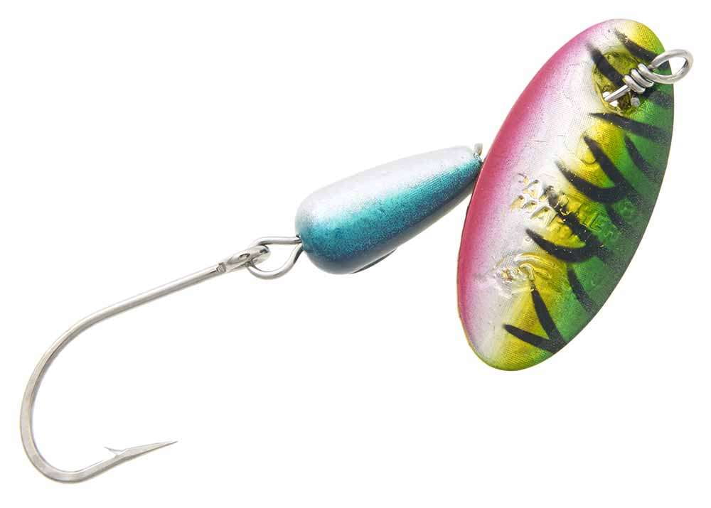 Panther Martin PMHSH_4_TGR Holographic Single Hook Teardrop Spinners  Fishing Lure - Tiger Green Holographic - 4 (1/8 oz) 
