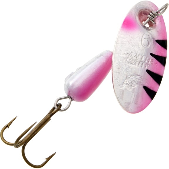 Panther Martin PMHST_4_HSTPK Holographic HolyStrike Spinner Fishing Lure - Holy Strike Pink - 4 (1/8 oz)