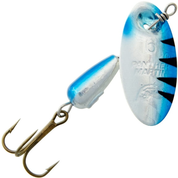Panther Martin PMHST_6_HSTBL Holographic HolyStrike Spinner Fishing Lure - Holy Strike Blue - 6 (1/4 oz)