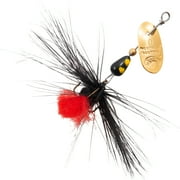 Panther Martin PMMF_0M_GBK MiniFly Teardrop Spinners Fishing Lure - Gold/Black Fly - 0M (1/48 oz)