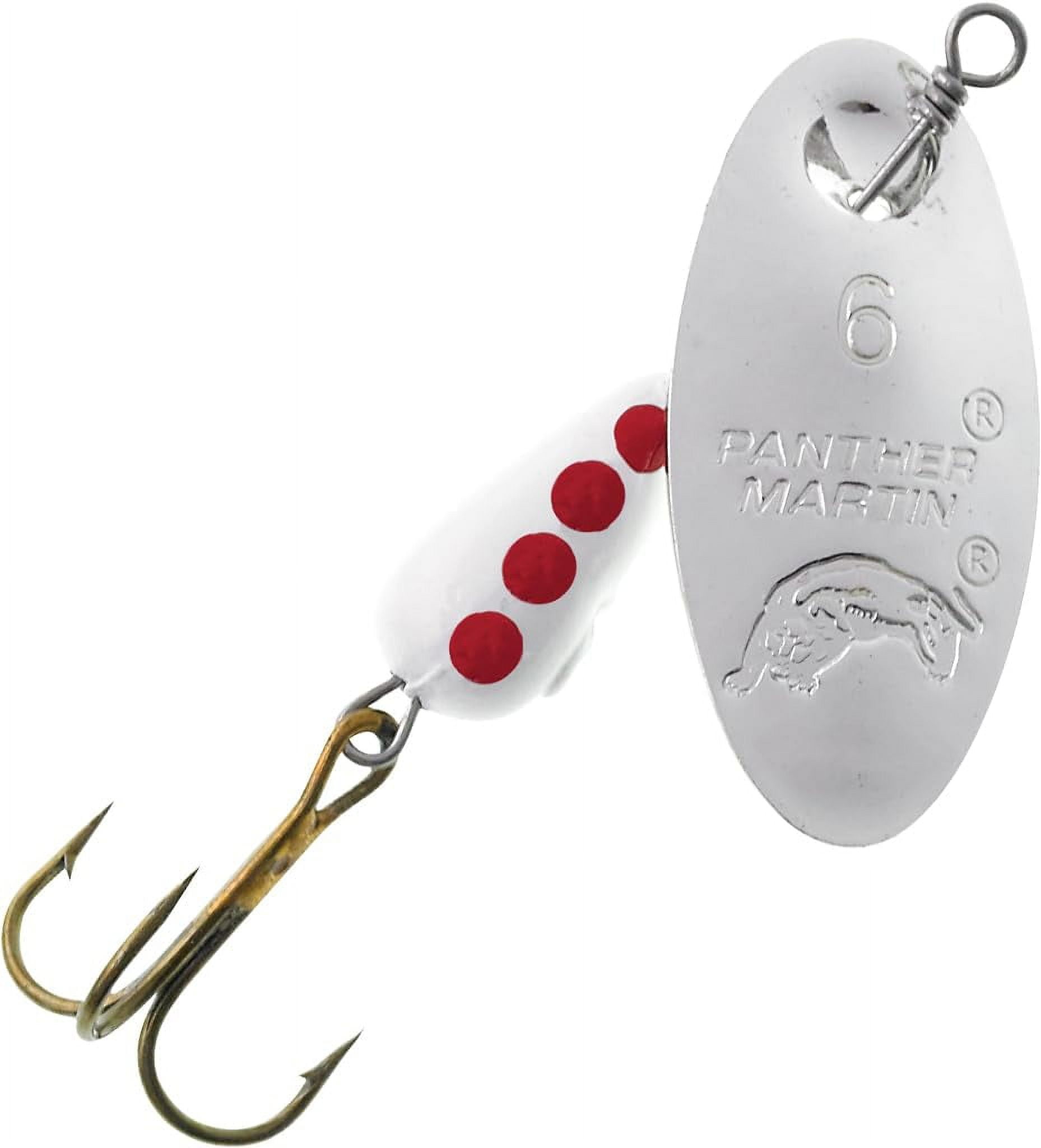 Panther Martin PMR_15_S Classic Regular Teardrop Spinners Fishing Lure -  Silver - 15 (1/2 oz) 