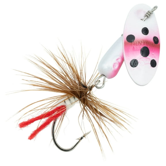 Panther Martin PMRBTSH_4_D Single Hook Dressed Teardrop Spinners Fishing Lure - Rainbow Trout - 4 (1/8 oz.)