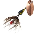 thumbnail image 1 of Panther Martin PMRF_6_CBBR Nature Series Spotted Fly Dressed Fishing Teardrop Spinner Lure - Copper/Black/Brown Fly - 6 (1/4 oz), 1 of 3