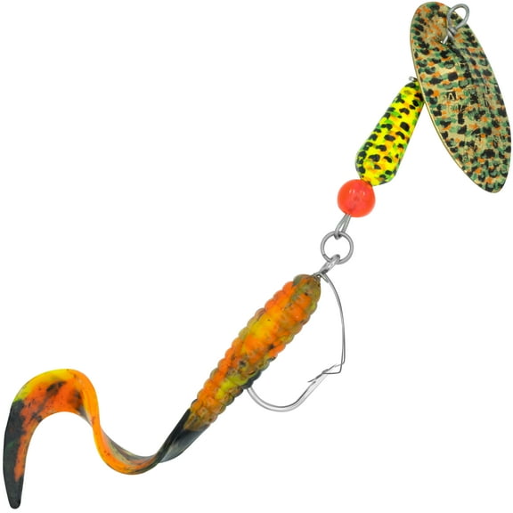 Panther Martin PMSDUV_4_FT FishSeeUV SpikeADelic Saltwater/Freshwater Fishing Lure - Fire Tiger - 4 (1/4 oz.)