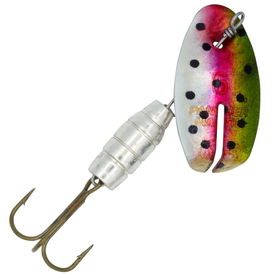 Panther Martin PMSNW_4_RTH SonicWhammy Barrel Body Spinners Fishing Lure - Rainbow Trout - 4 (1/8 oz.)