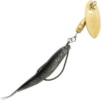 Panther Martin PMWRG_15WR_BI Weed Runner Saltwater/Freshwater Spinner Fishing Lure - Gold Black Ice - 15WR (5/8 oz)