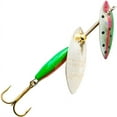 thumbnail image 1 of Panther Martin PMWSDF_4/9DF_HRS WillowStrike DualFlash Spinners Fishing Lure - Holo Rainbow Trout/Silver - 4/9DF (5/16 oz), 1 of 2