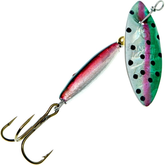 Panther Martin PMWSH_15_RTH WillowStrike Holographic Spinners Fishing Lure - Rainbow Trout Holographic - 15 (1/2 oz)
