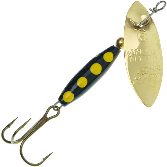 Panther Martin PMWSR_2_G WillowStrike Regular Spinners Fishing Lure - Gold - 2 (1/16 oz)