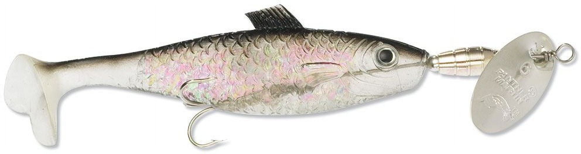 Panther Martin Vivif-Style Spinner Minnow, Size (1/8oz.), 2", Super Silver Silver