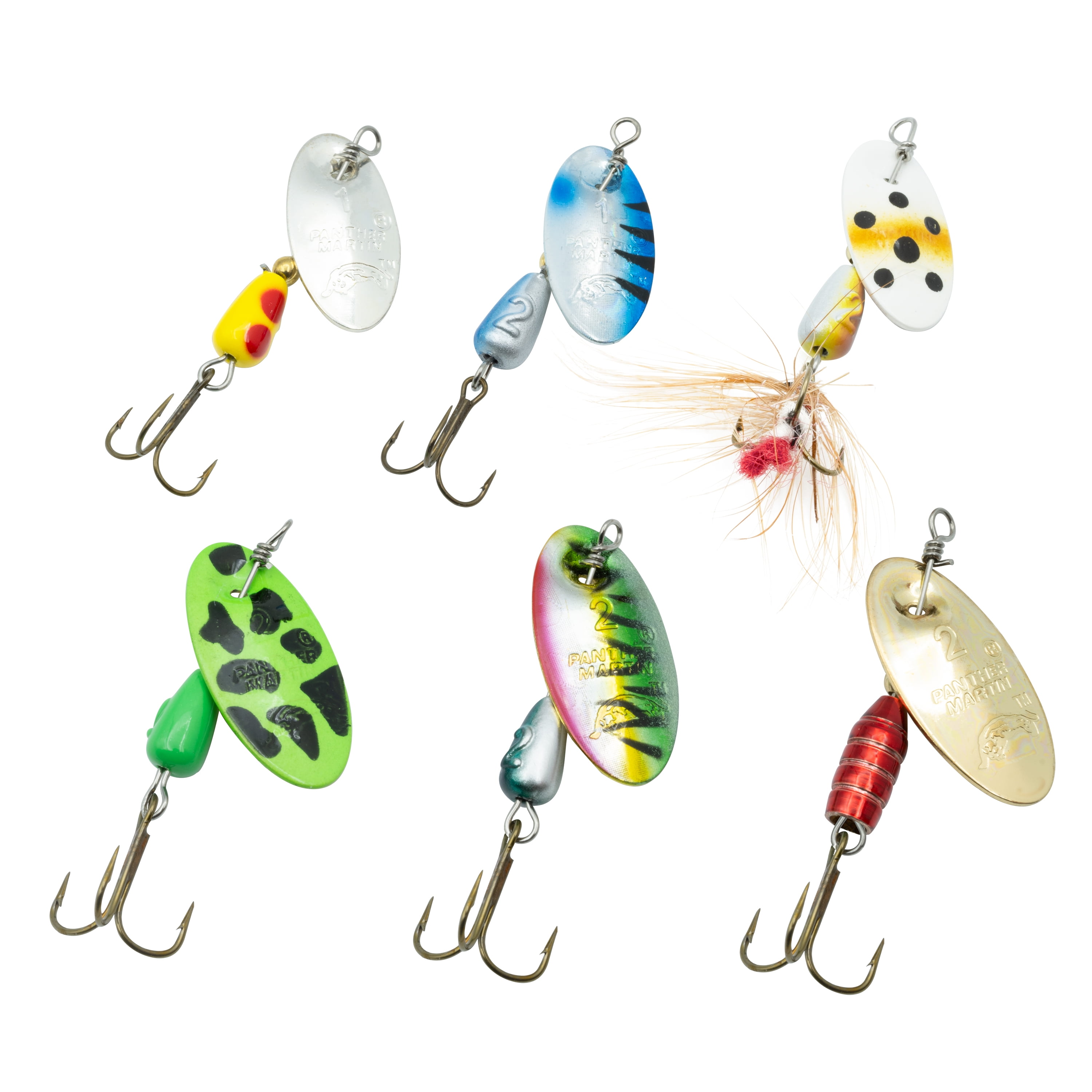 Panther Martin TP16 Trout Panfish Spinners Fishing Lure Kit Assorted