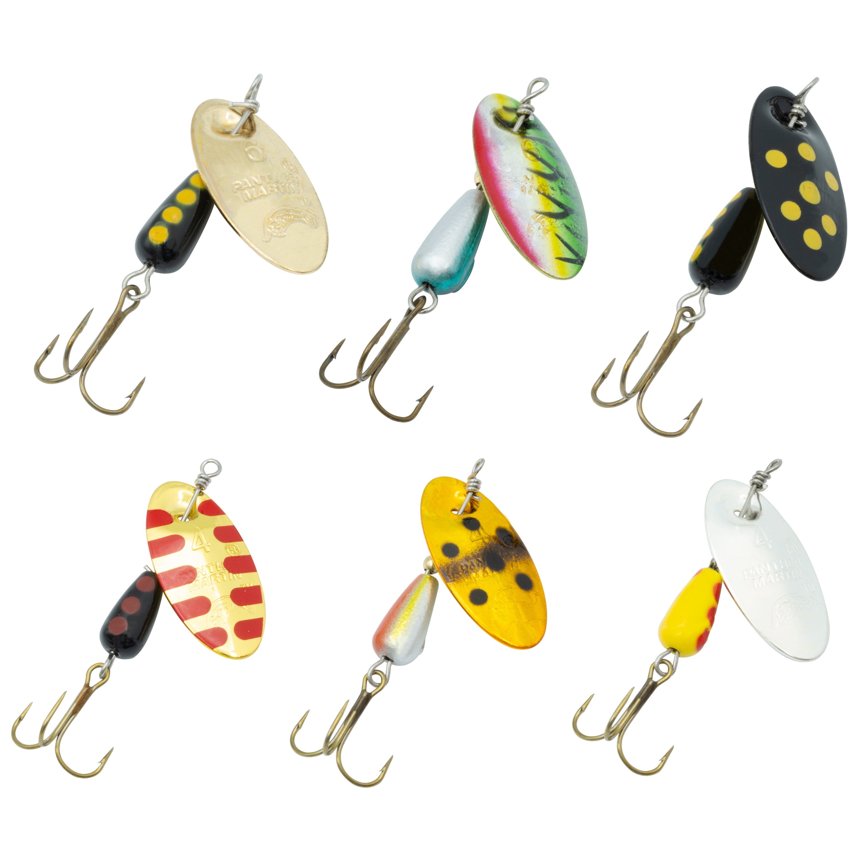Panther Martin WT6 Western Trout Spinners Fishing Lure Kit - Assorted -  Pack of 6 - Walmart.com
