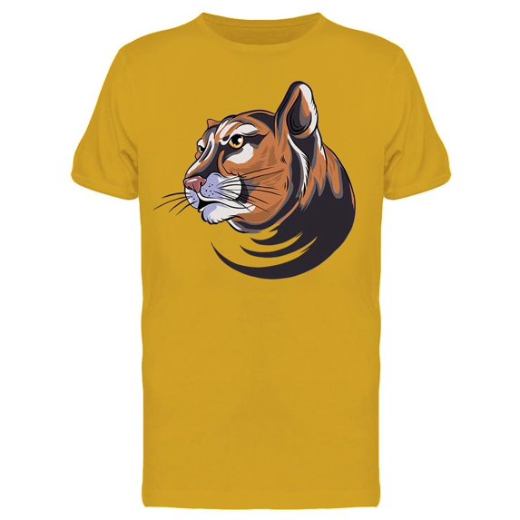 Panther Mascot T-Shirt Men -Image by Shutterstock, Male 3X-Large
