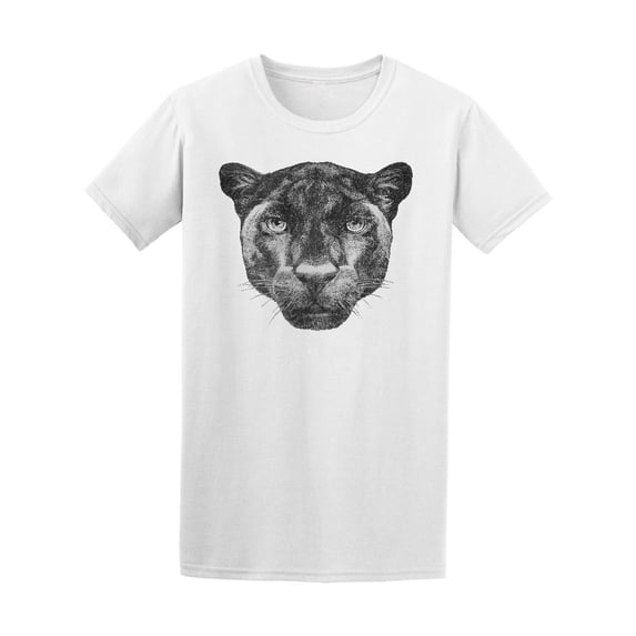 Panther Portrait T-Shirt Men -Image by Shutterstock, Male 4X-Large