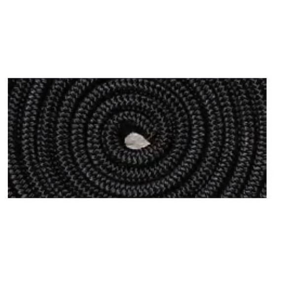 Panther Products 10626079 1/2in X 20ft Dblbrd Dockline-blk P/