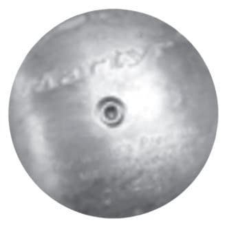 Panther Products CMR07AL Rudder Anode Cmr 7 [6-1/2' Trim-tab