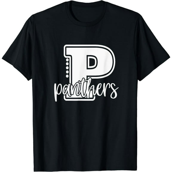 Panther School Sports Fan Team Spirit T-Shirt